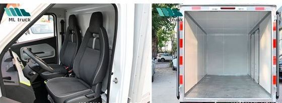 Pure electric van Neomor D05 elektrische microcard richt zich op het gebied van stedelijke logistieke distributie, hekken & van versio