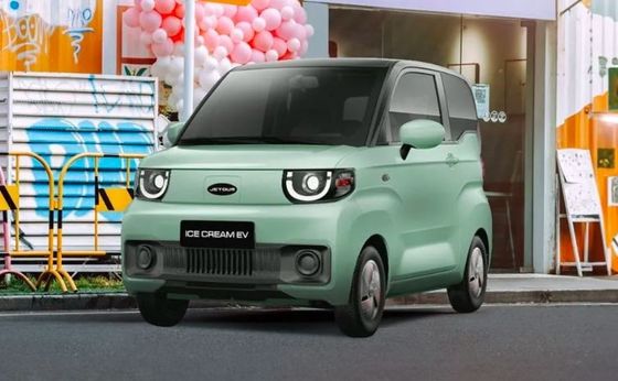Gezellige en praktische elektrische auto- Chery QQ Ice Cream Qirui 2024 170 km 205 km 3 deuren 4 zitplaatsen Mini EV Minicar
