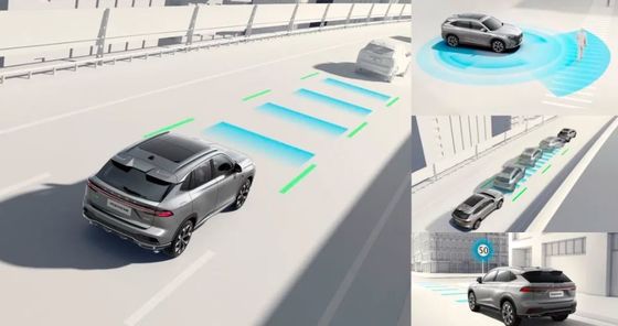 2023 Topverkopende China EV Car 5-deurs 5 zitplaatsen 500 km rijbereik Roewe ERX 5 SUV Hybrid Car @ topsnelheid 200km/h