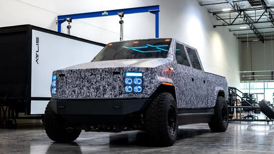 Atlis XT 100% zuiver elektrische vrachtwagen met 125 kWh 250 kWh batterijcapaciteit