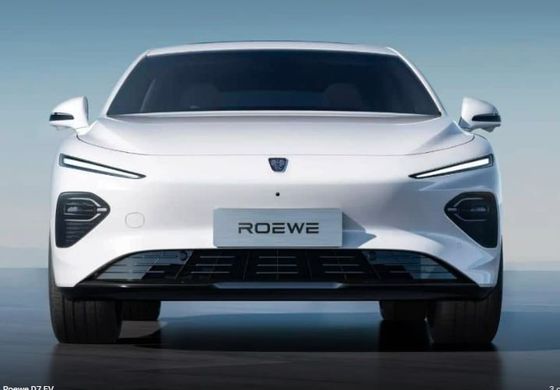 Elektrische auto voor Roewe D7 EV met RWD, 197 pk, 0-100 Km/h in 7,3 seconden, 59,2 kWh LFP-batterij, 510 Km bereik
