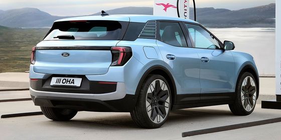 Pure Electric Crossover Ford Explorer Met WLTP 380km Bereik 9sec Versnelling 0-100km/h