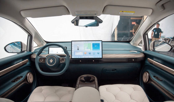 Nieuwe EV CAR Baojun Yunduo Max De slimste elektrische MPV met 460km bereik en kan rijstrook veranderen, inhalen, parkeren op eigen houtje