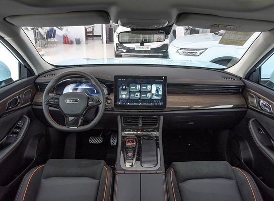 Skyworth 2024 HT-i II SUV Elektrische en Hybride Auto Met 1.5L Motor 205km MAX Bereik Links Stuurlicht Interieur Donkere Col