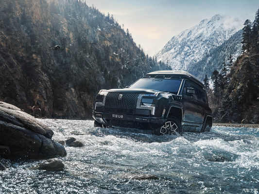 Voorverkoop 2024 Beijing Auto Show BYD Yangwang U8 2024 Luxe Off Road Vehicle 1197hp 4Motor 4wd Electric Car Byd U8 Hybrid