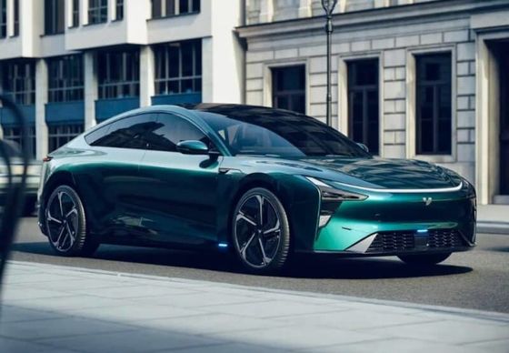 Hottest Beijingauto Show Jiyue07 200kw Motorpower 27w;.S PURE ELECTRIC CAR met topsnelheid bij 200km/h