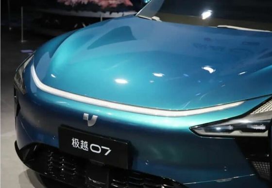Hottest Beijingauto Show Jiyue07 200kw Motorpower 27w;.S PURE ELECTRIC CAR met topsnelheid bij 200km/h