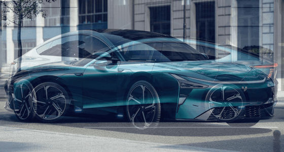 Zelfrijdende robot 2024 Jiyue01 200kw Motorkracht 272 P.s 550km CLTC bereik PURE ELECTRIC CAR met topsnelheid bij 200km/h