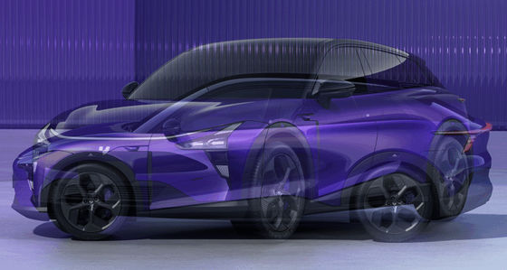 Zelfrijdende robot 2024 Jiyue01 200kw Motorkracht 272 P.s 550km CLTC bereik PURE ELECTRIC CAR met topsnelheid bij 200km/h