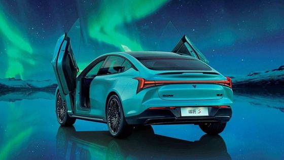 De dealers willen NETA S 2024 4 deuren Fastback Sedan Hybrid Electric Car Power Output tot 231ps 0-100kmph Versnelling in 8,6s