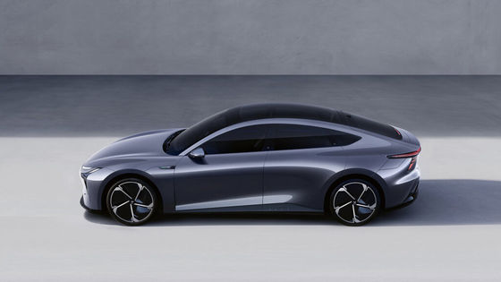 Voorverkoop Geely&Baidu Joint Brand Jiyue07 zuiver elektrisch voertuig met 200kw/271P.s motorvermogen 2WD aandrijflijn 4deurs/5zitjes