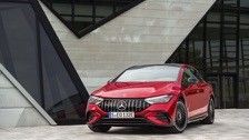 Hit selling elektrisch voertuig Mercedes-Benz EQE AMG 43 4MATIC 90.6kwh batterij 450km bereik met 350kw/476P.s motorvermogen
