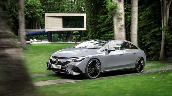Nieuwe EV SUV 609km lange afstand elektrisch voertuig Mercedes-Benz EQE 500 w350kw/408P.s motorvermogen 5.1s versnelling 0-100km/h