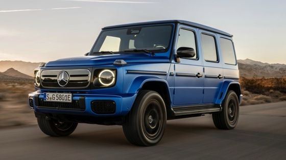 High End Off Roader Voorverkoop 2025 Mercedes-Benz G580 Met EQ Technologie Gee Whiz 116kwh Battery 180km/h Topsnelheid