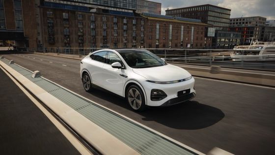 Xpeng G6 RWD Long Range Electric Vehicle SUV EV Electric Car met een motorvermogen van 210kw RWD rijden & 490km Range