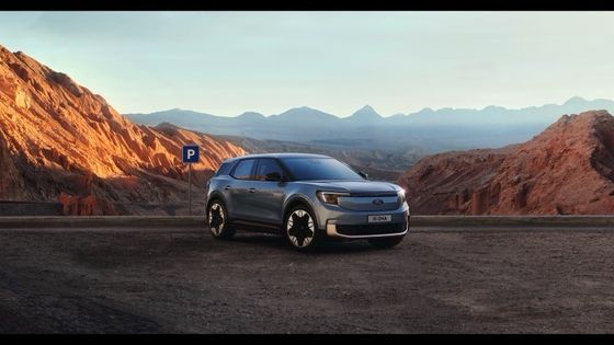 Klaar om te gaan Pure Electric Crossover Ford Explorer AWD met 532km WLTP 250kw/340P.s motorkracht en topsnelheid 180km/h