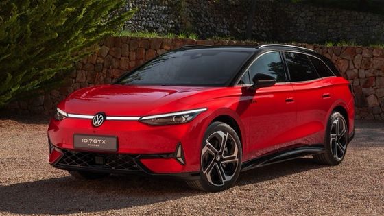 Volkswagen ID 7 Tourer GTX Nieuw voertuig met 91kwh batterij van 250kw (340p.s) Motorvermogen 6.0sec Versnelling 0-100km/h