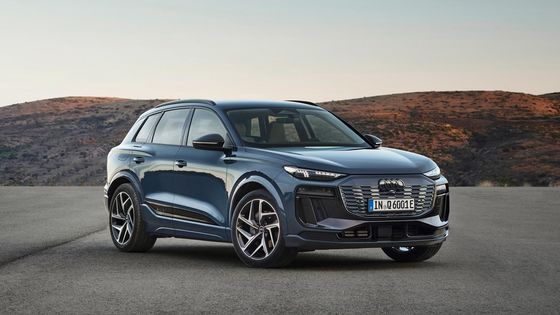 Lang bereik met supersnel opladen van 270 kW en genereuze apparatuur bij Audi Q6e-tron zuiver elektrisch voertuig met 285kw vermogen