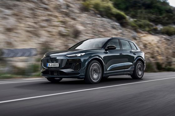 Lang bereik met supersnel opladen van 270 kW en genereuze apparatuur bij Audi Q6e-tron zuiver elektrisch voertuig met 285kw vermogen