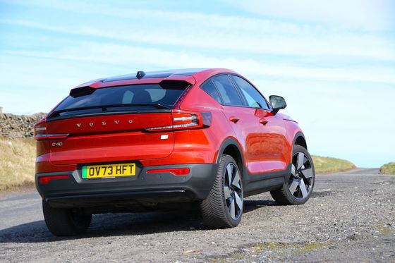 Allround EV Volvo EC40 Ultimate Twin Motor met WLTP 326Miles 4.7sec versnelling van 0-62mph 408 pk motor paardenkracht