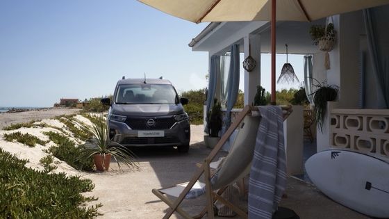 Comfortabele rijpositie en praktische cabine met goede waarde Nissan Townstar MPV Pure Ev met WLTP 285km