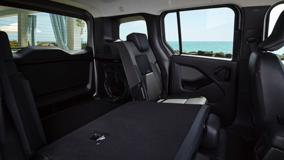 Comfortabele rijpositie en praktische cabine met goede waarde Nissan Townstar MPV Pure Ev met WLTP 285km
