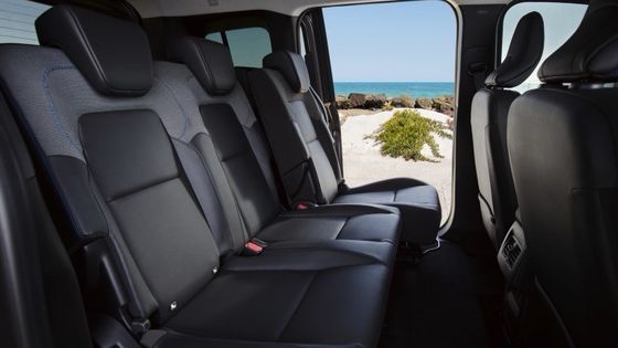 Comfortabele rijpositie en praktische cabine met goede waarde Nissan Townstar MPV Pure Ev met WLTP 285km