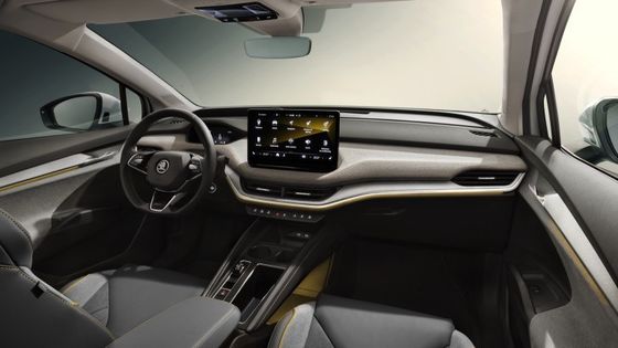 Comfortabele praktische Made@Skoda Enyaq Coupe60 Pure Electric Cars 132kw/179Ps Totaal vermogen WLTP 408km