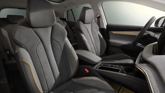 Comfortabele praktische Made@Skoda Enyaq Coupe60 Pure Electric Cars 132kw/179Ps Totaal vermogen WLTP 408km