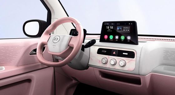 Multi Color Options Mini Ev Cars Zhido Rainbow met CLTP 205km 17.13/17.3kwh Batterij Voor 20&30kw Power