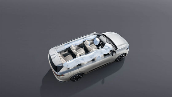 2024 NOEMSTE elektrisch voertuig Dongfeng Eπ 008 EV EREV 210km CLTC 5deurs 6 zitplaatsen SUV 200KW Motor Power