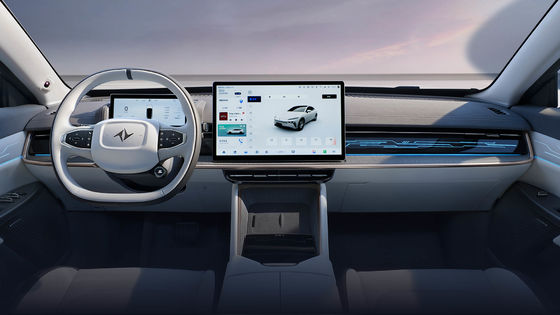 2024 krachtige Dongfeng Eπ 007 200Pro EREV 200km CLTC 160kw motorkracht 310N.m koppel met 7,2s 0-100km/h versnelling