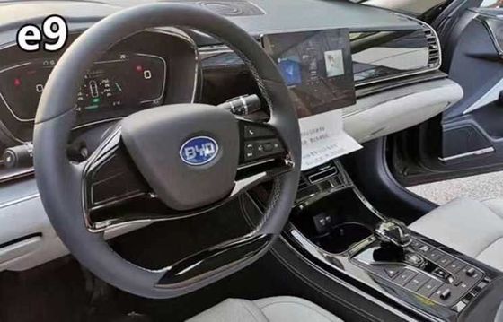 BYD E9 Large Electric Cars Luxury Sedan Left Hand Drive 185km/h 506km Range
