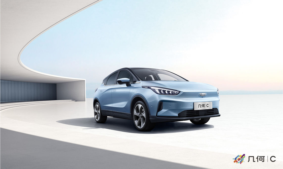 Meetkundec Compacte Elektrische Auto's EV 550km Waaier Front Wheel Drive 150km/h