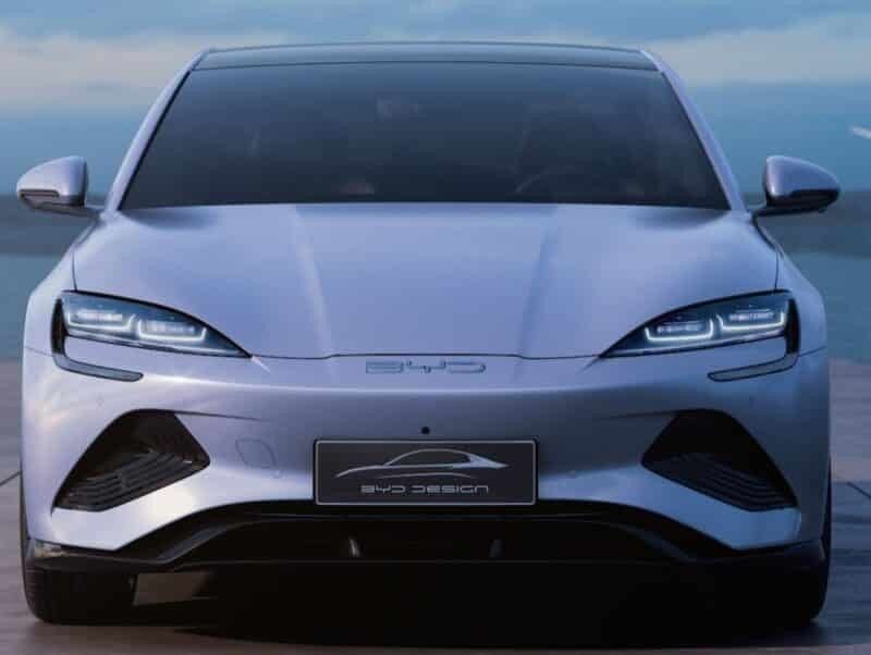 BYD-Elektrische Auto van de Verbindings de Dubbele Motor