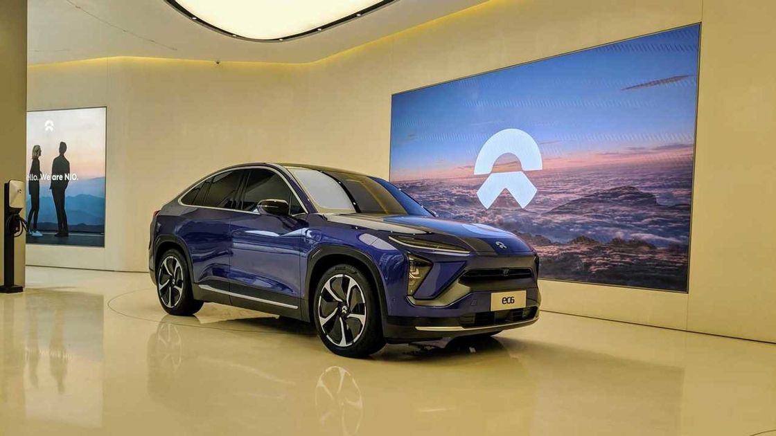 Nio EC6 Hoge Prestaties Elektrische Auto's 75kwh 5 Deuren 465Km Middelgroot Elektrisch voertuig