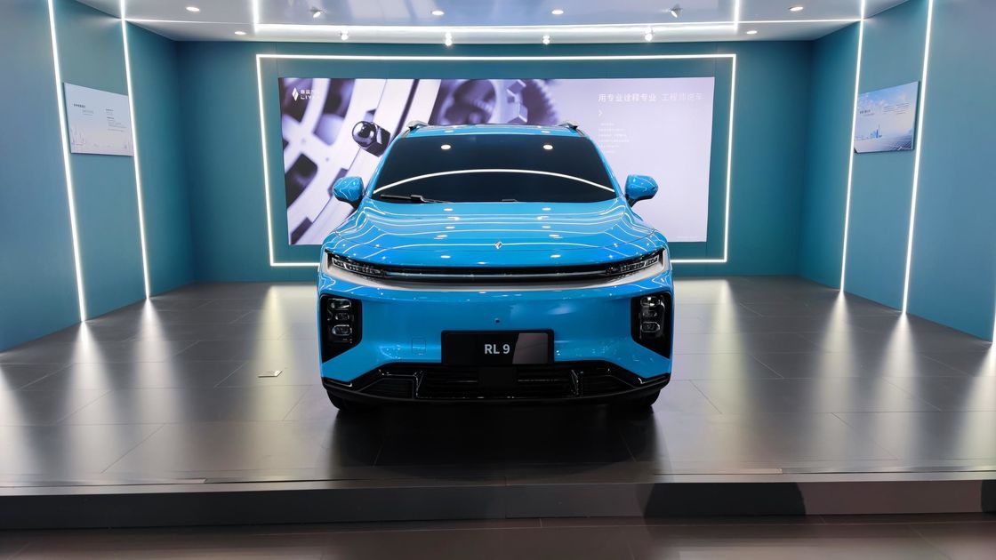 Nieuwe energie elektrische grote SUV Ruilan 9 elektrische familieauto 7 zitplaatsen 163km/h