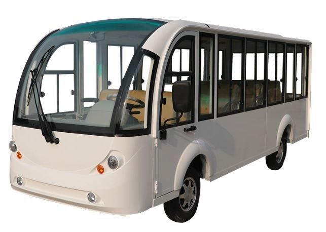 72V 5kw Power Charge 8-14 Passagiers Lithium Battery Electric Open Gesloten Sightseeing Bus