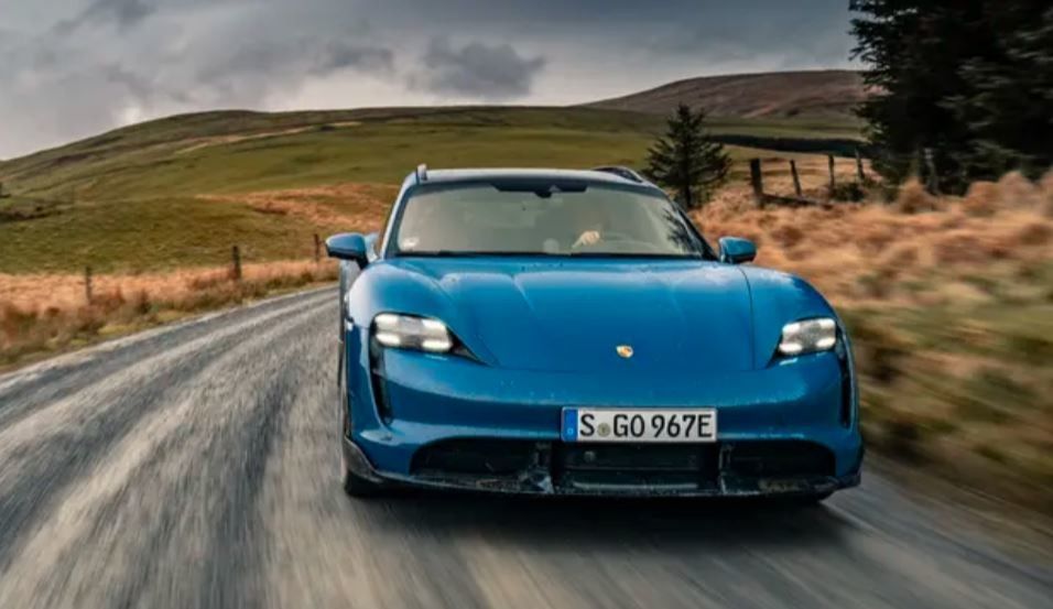 De meest complete snelle elektrische auto -Porsche Taycan cross Turismo maximale snelheid 220km/h Nieuwe energie auto