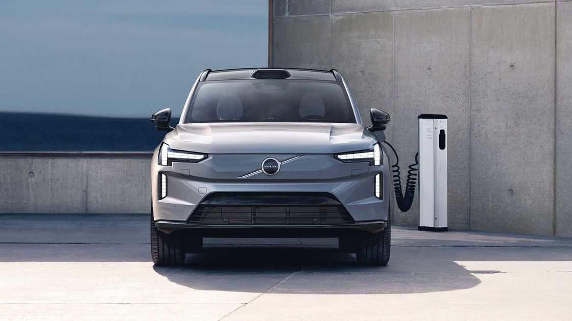 Volvo EX90 7 zitplaatsen Grote SUV Zuivere elektrische auto's Nieuwe energievoertuigen Auto motieven