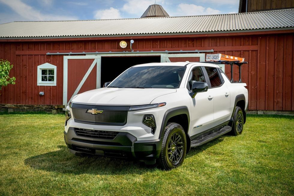 Nieuwe energie pick-up 2024 Chevrolet Silverado EV met een indrukwekkende 450 mijl EPA bereik werken op 10000lb sleepcapaciteit