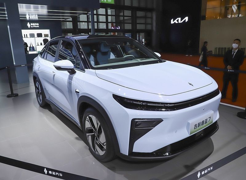 2024 Livan 7 Geely Ruilan 7 EV Auto LHD in voorraad batterij 450km ev auto's nieuwe energie voertuigen auto puur elektrisch