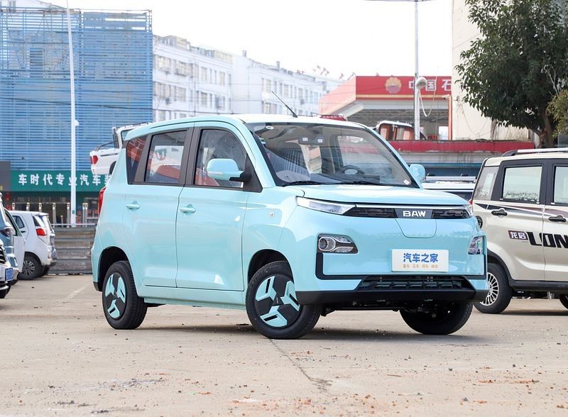 Baic Yuanbao 4 zitplaatsen Mini EV elektrische auto Nieuwe energie voertuig 120 km CLTC bereik