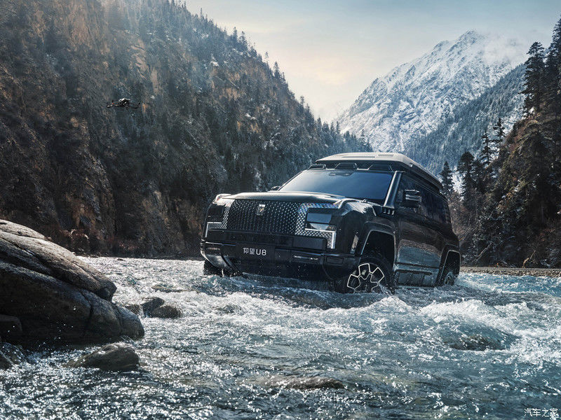 Voorverkoop 2024 Beijing Auto Show BYD Yangwang U8 2024 Luxe Off Road Vehicle 1197hp 4Motor 4wd Electric Car Byd U8 Hybrid