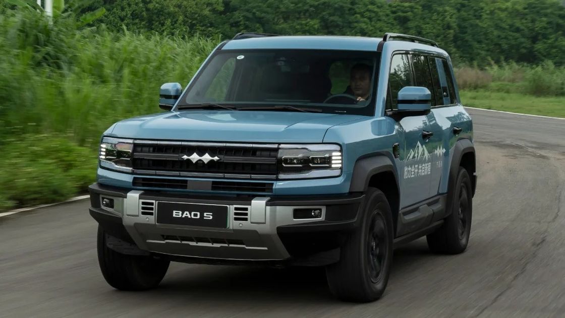 Nieuwste uitgebrachte BYD Leopard FANGCHENGBAO 5 2024 PHEV Elektrische auto 4,8s 0-100km/h Versnelling 125km CLTC Nieuwe EV CAR