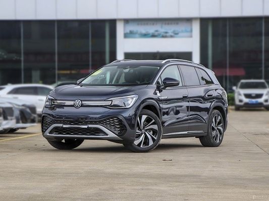 NEDC 565km Electric 5 Door Cars 7 Seats ID6 CROZZ Volkswagen Electric SUV 160km/H